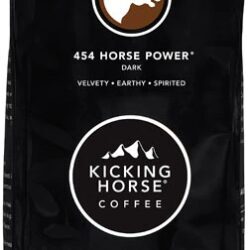Café Kicking Horse 454 Horse Power Torra Escura Orgânico em Grãos - 284g