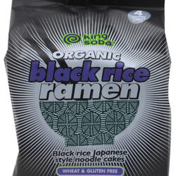 King Soba Ramen de Arroz Negro Orgânico - 278g: Delícia Saudável e Vegana