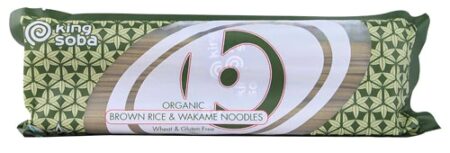 King Soba Organic Brown Rice & Wakame Noodles -- 8.8 oz