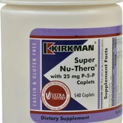 Kirkman Super Nu-Thera® com 25mg P-5-P - 540 Caplets: Suporte Nutricional Completo