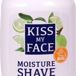 Kiss My Face Moisture Shave Espuma de Barbear Limão - 325ml | Hidratação Profunda e Peles Sensíveis