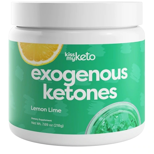 Kiss My Keto Cetonas Exógenas Limão e Lima 298g - Energia e Foco Cetogênico