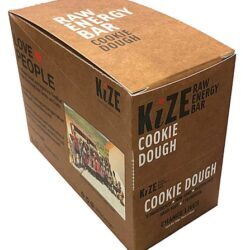 Kize Energy Bar Sabor Cookie Dough - Barra de Proteína 11g, Sem Glúten - Caixa com 10 Barras (Aprox. 450g)