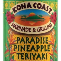 Kona Coast Marinada e Molho para Churrasco Paradise Pineapple Teriyaki - 444ml