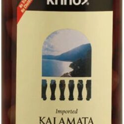 Azeitonas Kalamata Importadas Krinos em Salmoura de Vinagre - 454g