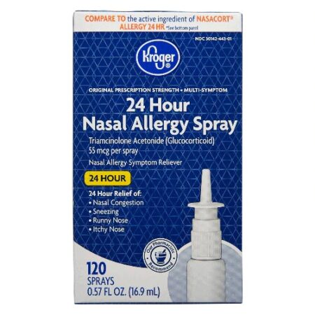 Kroger® 24 Hour Nasal Allergy Spray -- 55 mcg - 120 Sprays