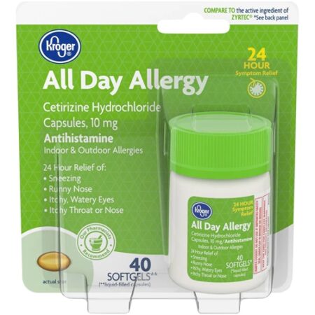 Kroger® All Day Allergy Softgels -- 40 Softgels