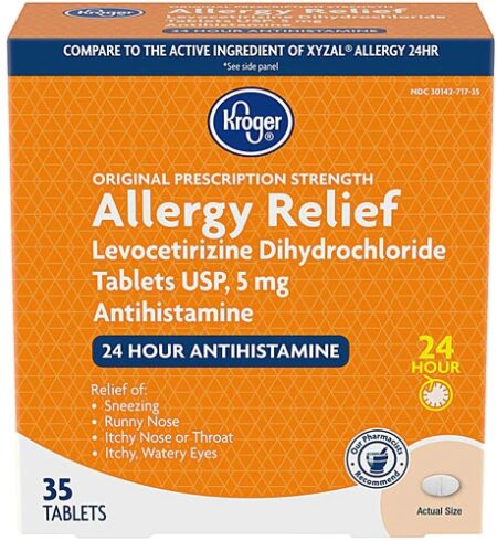 Kroger® Allergy Relief 24 Hour -- 35 Tablets