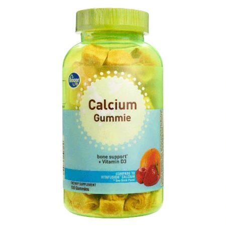 Kroger Calcium Gummie -- 100 Gummies