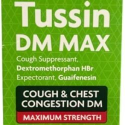 Kroger® Tussin DM MAX 118ml: Alívio Máximo para Tosse e Congestão Torácica