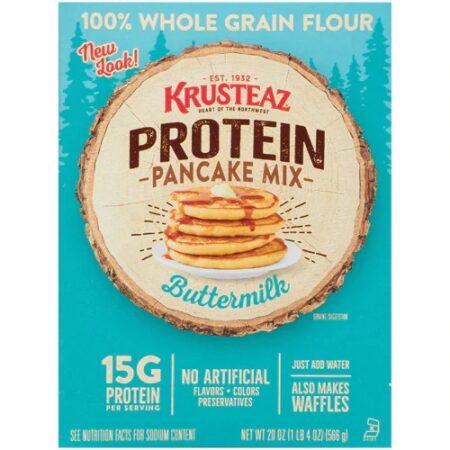 Krusteaz Protein Buttermilk Pancake Mix -- 20 oz Each / Pack of 3