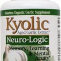 Kyolic Neuro-Logic® 120 Cápsulas: Extrato de Alho Envelhecido para Memória e Clareza Mental