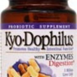 Kyolic Kyo-Dophilus® com Enzimas Digestivas - 60 Cápsulas para Saúde Intestinal