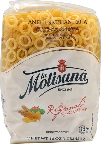 Massa La Molisana Anelli Siciliani 60 - 454g: Sabor Autêntico da Sicília
