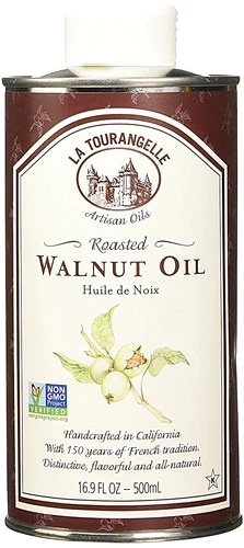 Óleo de Noz Torrada La Tourangelle - 499ml (16.9 fl oz) - Sabor Premium para sua Cozinha