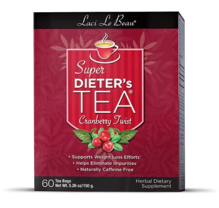 Laci Le Beau Super Dieter's Tea Cranberry Twist -- 60 Tea Bags