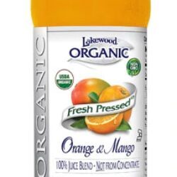 Suco Orgânico Lakewood Laranja e Manga Fresco - 370ml | Sabor Tropical e Nutrição Pura