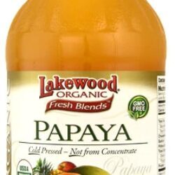 Suco Orgânico Lakewood Mamão Fresco Prensado 946ml: Sabor Tropical e Nutrição Pura