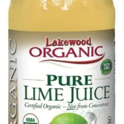 Suco Orgânico Puro de Limão Fresco Prensado Lakewood - 370ml (12.5 fl oz)