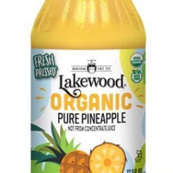 Suco de Abacaxi Puro Lakewood Organic Fresco Prensado - 370ml