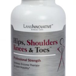 Lane Labs Hips Shoulders Knees and Toes - 60 Cápsulas Vegetarianas (42g) para Mobilidade Articular