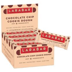 Larabar Barra de Frutas e Castanhas Sem Glúten Sabor Cookie Dough Chocolate - 16 Barras (Aprox. 768g)