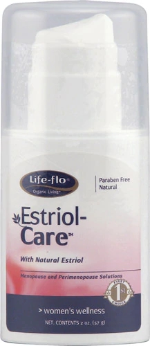 Life-Flo Estriol-Care Creme Vaginal Natural - 59ml (2 fl oz) - Equilíbrio Hormonal