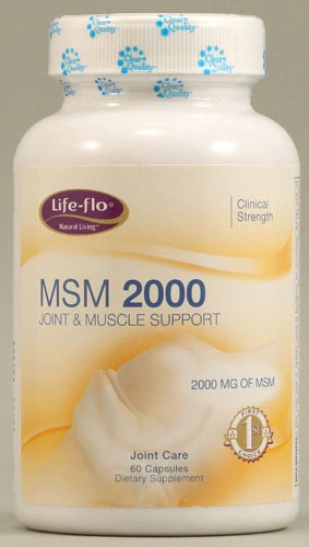 Life-Flo MSM 2000 mg - 60 Cápsulas: Saúde e Bem-Estar Articular