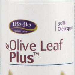 Life-Flo Olive Leaf Plus™ - Extrato de Folha de Oliveira com 22% Oleuropeína - 60 Cápsulas Vegetarianas