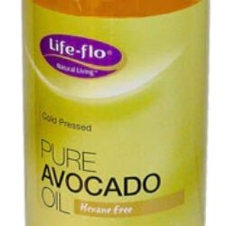 Life-Flo Óleo de Abacate Puro 473ml - Nutrição Intensa para Pele e Cabelos
