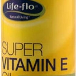 Life-Flo Óleo de Vitamina E Super 5000 IU (118ml) - Potência Máxima para Sua Pele e Bem-Estar