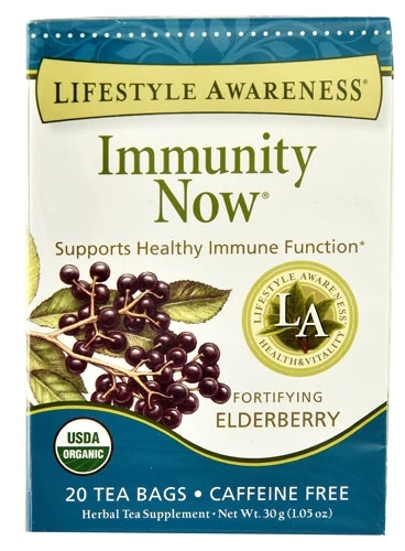 Chá Orgânico Immune Now Sabugueiro Imunidade - 20 Sachês (40g)