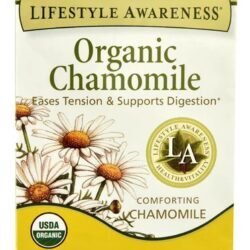 Chá de Camomila Orgânico Lifestyle Awareness - 20 Sachês (900mg por Sachê)