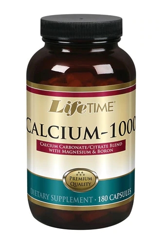 Lifetime Cálcio Citrato 1000mg com Magnésio e Boro - 180 Cápsulas: Saúde Óssea e Bem-Estar Completo