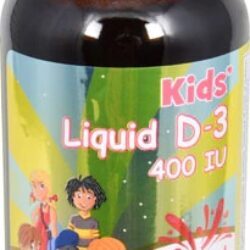 Lifetime Kids Vitamina D3 Líquida - Frutas Vermelhas Naturais (118ml) - 400 IU