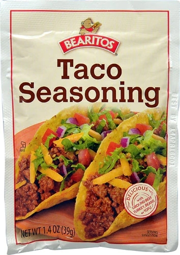 Little Bear Tempero para Tacos - 40g: Sabor Autêntico e Leve para Suas Refeições