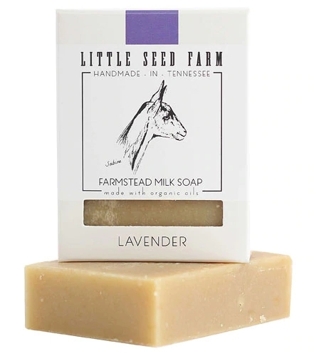 Sabonete Facial e Corporal Artesanal Little Seed Farm Lavanda 135g - Puro Bem-Estar