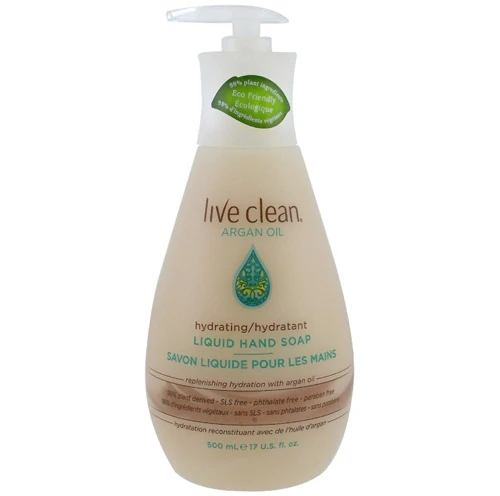 Sabonete Líquido Live Clean Argan Oil 503ml - Hidratação e Bem-Estar para Suas Mãos