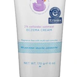 Creme para Eczema Bebê Live Clean 170g: Alívio Suave e Natural