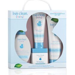 Live Clean Baby Kit Essencial de Hidratação Suave - 1 Conjunto Completo