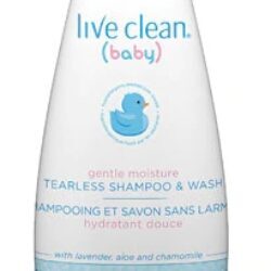 Shampoo e Sabonete Líquido Infantil Live Clean Baby Suave Sem Lágrimas 739ml | Cuidado Hipoalergênico