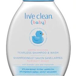 Shampoo e Sabonete Líquido Suave Live Clean Baby Sem Lactrimas - 295ml (10 fl oz)