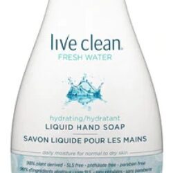 Sabonete Líquido Hidratante Live Clean Fresh Water - 503ml (17 fl oz) - Limpeza Suave e Bem-Estar