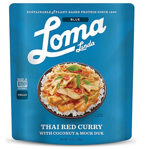 Curry Vermelho Tailandês Loma Linda Blue - 283g | Sabor Autêntico e Nutrição Completa