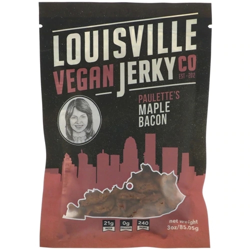 Bacon Maple Vegano Paulette's Louisville - 85g | Sabor Defumado Incrível