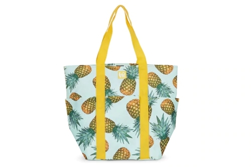 Love Bags Trio Tote Pineapple Express 1 Unidade - Sua Dose Diária de Bem-Estar Tropical