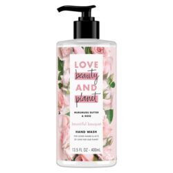 Sabonete Líquido Love Beauty and Planet Murumuru Butter e Rosa 399ml: Hidratação e Perfume Delicado