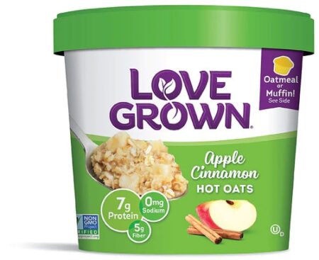 Love Grown Hot Oats™ Apple Cinnamon -- 2.22 oz