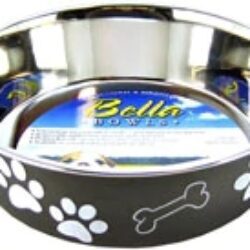 Loving Pets Espresso Bella Bowl Grande (2.5L) - Tigela Premium para Cães e Gatos