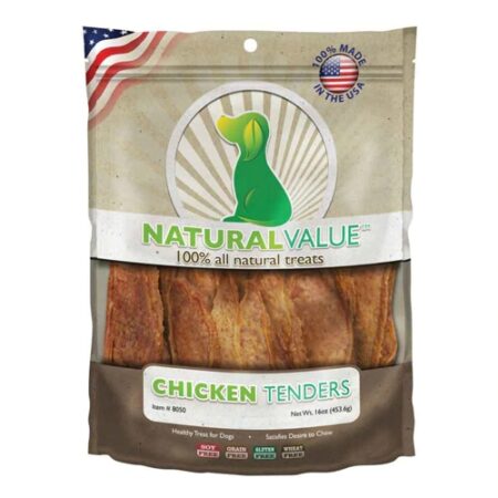 Loving Pets Natural Value Tender Recipe Dog Treats Chicken -- 14 oz